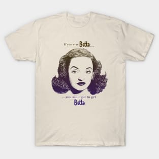 Bette // Vintage Style Design T-Shirt